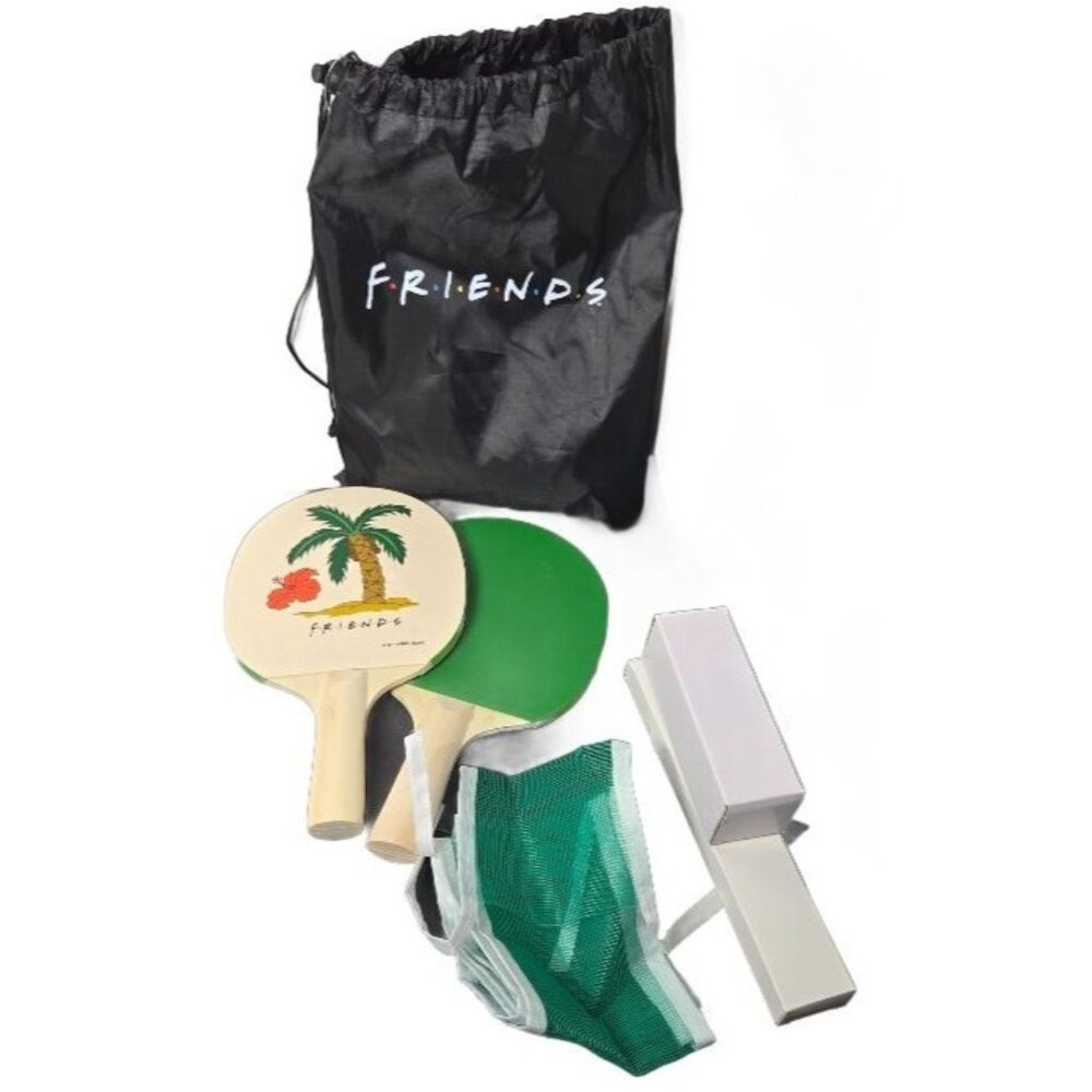 Friends Mini Ping Pong Set CultureFly Exclusive TV Show Sitcom Sport Game New